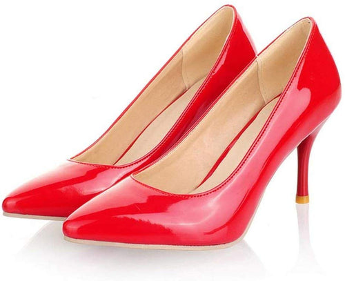 Sunshine-Family Zapatos de tacón Alto para Mujer con tacón Fino, Color Beige