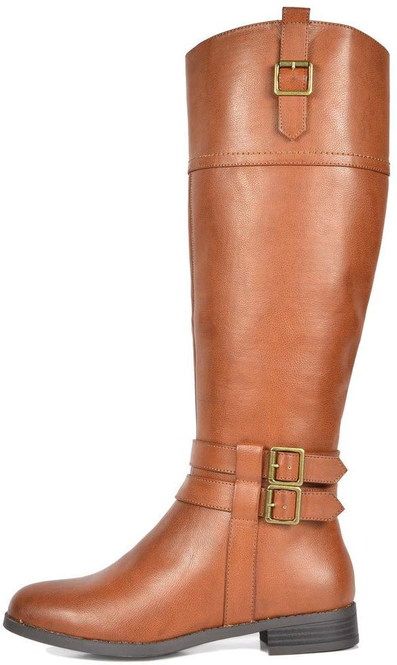 TOETOS Circo-W Equitación de Botas para Mujer