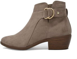 TOETOS Boston Cierre de Botas de Tobillo para Mujer