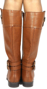 TOETOS Circo-W Equitación de Botas para Mujer