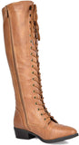DREAM PAIRS Botas de Equitación Alto Rodilla para Mujer